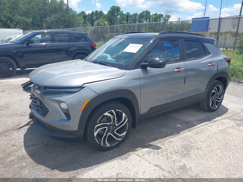 2025 Chevrolet Trailblazer VIN KL79MTSL7SB085721 IAAI salvage auction — FRONT END, Salvage Title, sold $5,400 on 2026-07-08 (photo 2)