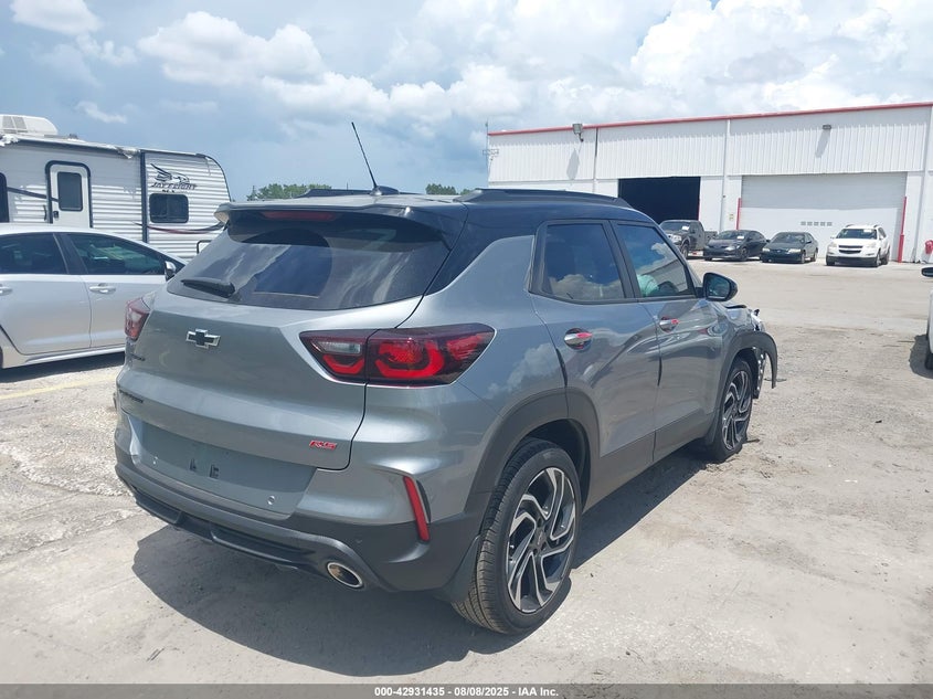 2025 Chevrolet Trailblazer VIN KL79MTSL7SB085721 IAAI salvage auction — FRONT END, Salvage Title, sold $5,400 on 2026-07-08 (photo 4)