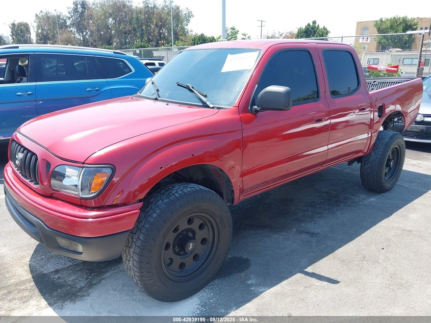 2003 Toyota Tacoma VIN 5TEHN72N23Z212733 IAAI salvage auction — REAR END, Salvage (California), sold $4,250 on 2026-07-30 (photo 2)
