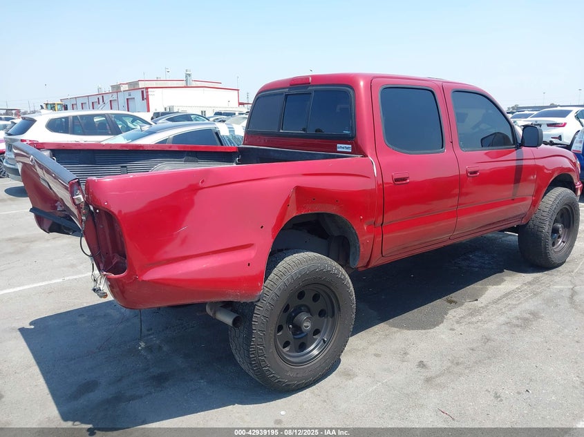 2003 Toyota Tacoma VIN 5TEHN72N23Z212733 IAAI salvage auction — REAR END, Salvage (California), sold $4,250 on 2026-07-30 (photo 4)