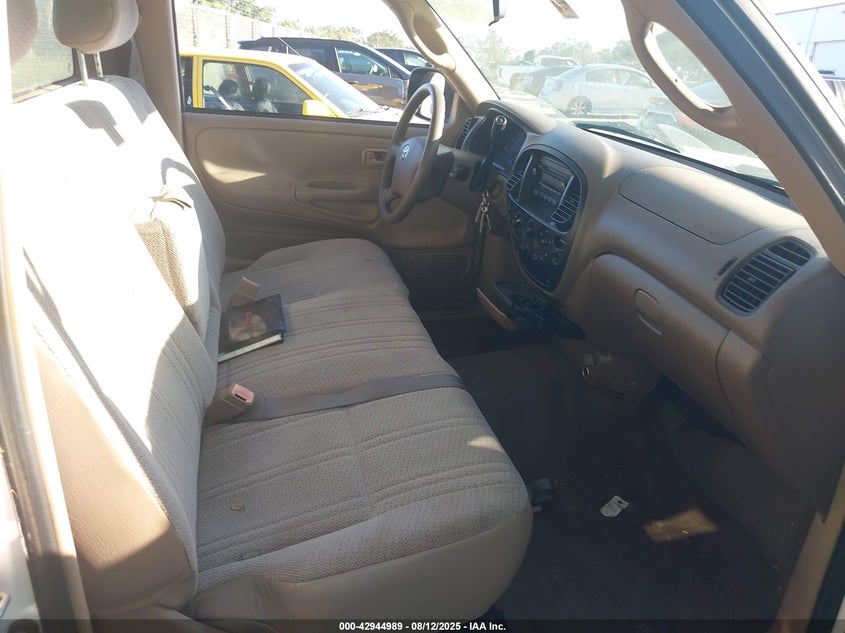 2003 Toyota Tundra VIN 5TBJN32113S436055 IAAI salvage auction — NORMAL WEAR, Clear (Florida), sold $6,900 on 2026-07-08 (photo 8)