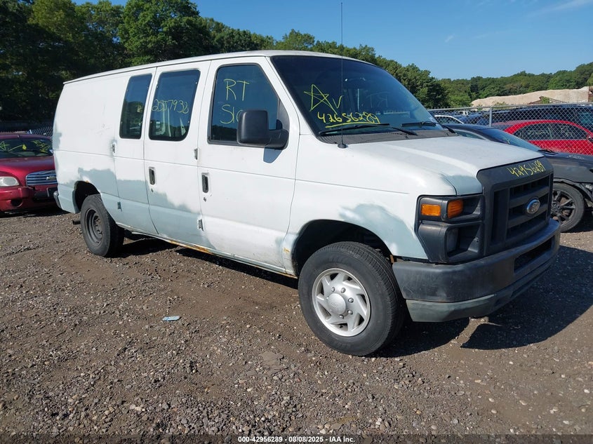 2008 Ford E 150 VIN 1FTNE14W28DA43772 IAAI salvage auction — LEFT & RIGHT, Bill Of Sale (New York), sold $425 on 2026-07-07 (photo 1)