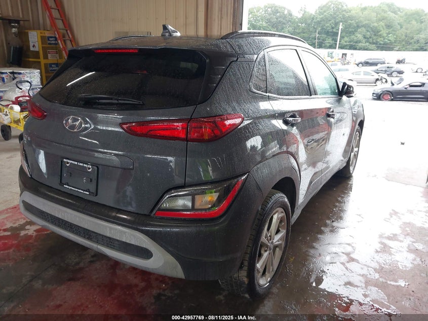 2023 Hyundai Kona VIN KM8K62AB4PU981984 IAAI salvage auction — LEFT FRONT, Salvage Title, sold $3,700 on 2026-07-29 (photo 4)
