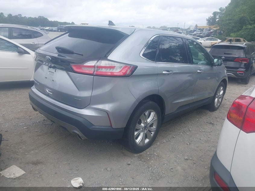 2022 Ford Edge VIN 2FMPK4K95NBB04898 IAAI salvage auction — REAR END, Clear (Colorado), sold $12,300 on 2026-08-18 (photo 4)