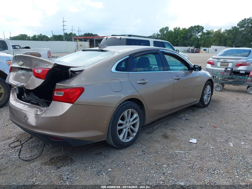 2018 Chevrolet Malibu VIN 1G1ZD5ST9JF212922 IAAI salvage auction — REAR END, Salvage Title, sold $1,550 on 2026-08-21 (photo 4)
