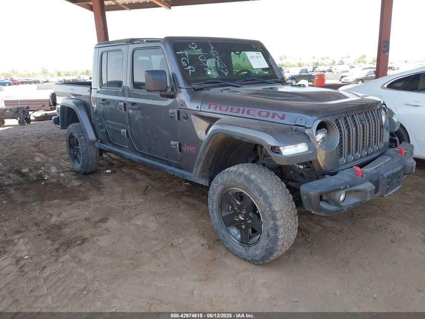 2021 Jeep Gladiator VIN 1C6JJTBM0ML523517 — IAAI salvage auction photo
