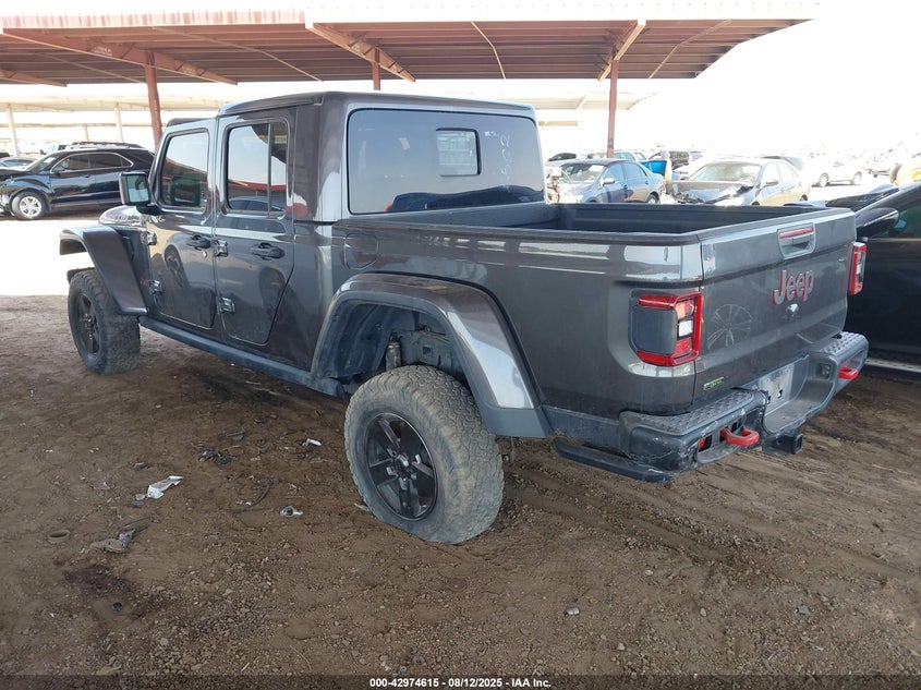 2021 Jeep Gladiator VIN 1C6JJTBM0ML523517 IAAI salvage auction — THEFT, Clear - Dealer Only (California), sold $14,900 on 2026-09-01 (photo 3)