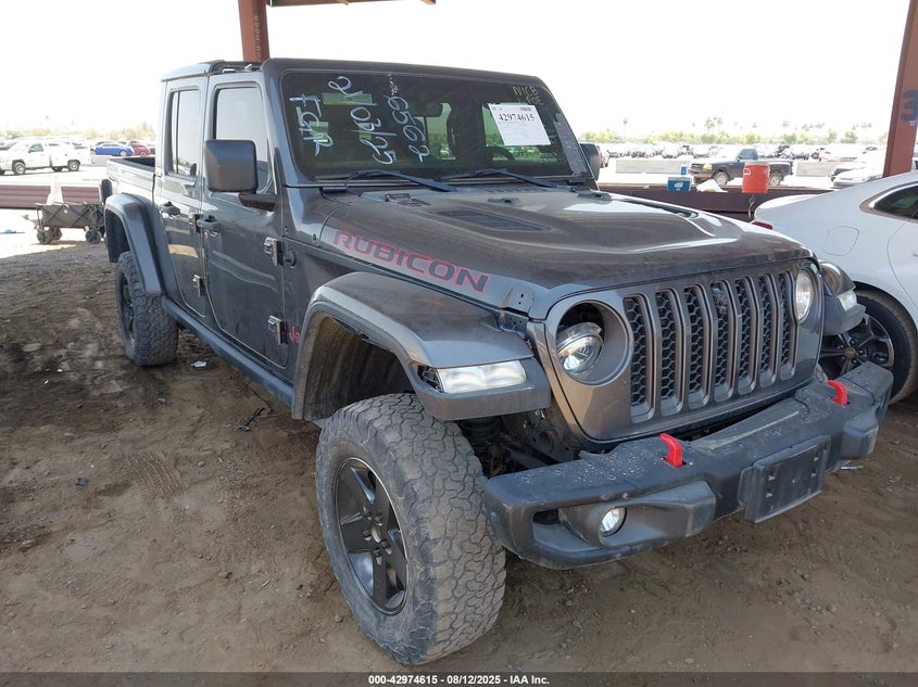 2021 Jeep Gladiator VIN 1C6JJTBM0ML523517 IAAI salvage auction — THEFT, Clear - Dealer Only (California), sold $14,900 on 2026-09-01 (photo 6)