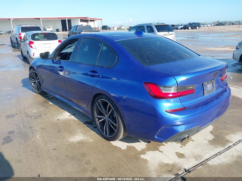 2020 BMW 3 series VIN 3MW5R1J02L8B05307 IAAI salvage auction — RIGHT SIDE, Original (Texas), sold $13,250 on 2026-07-10 (photo 3)
