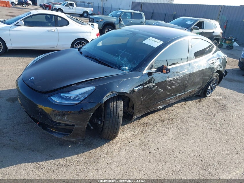 2018 Tesla Model 3 VIN 5YJ3E1EAXJF171914 IAAI salvage auction — LEFT SIDE, Salvage (California), sold $2,350 on 2026-07-06 (photo 2)