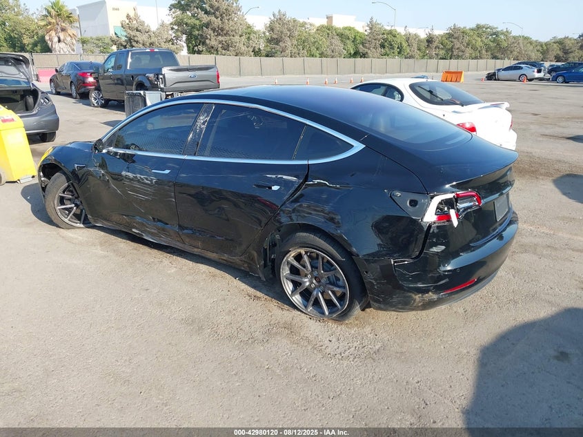 2018 Tesla Model 3 VIN 5YJ3E1EAXJF171914 IAAI salvage auction — LEFT SIDE, Salvage (California), sold $2,350 on 2026-07-06 (photo 3)