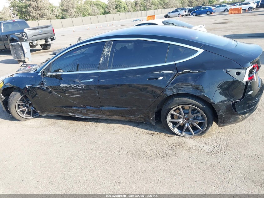 2018 Tesla Model 3 VIN 5YJ3E1EAXJF171914 IAAI salvage auction — LEFT SIDE, Salvage (California), sold $2,350 on 2026-07-06 (photo 6)