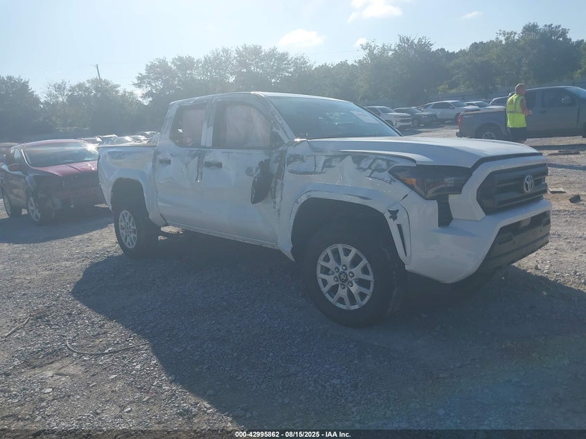 2024 Toyota Tacoma VIN 3TYKD5HN6RT009648 IAAI salvage auction — ROLLOVER, Salvage Title, sold $7,100 on 2026-07-02 (photo 1)
