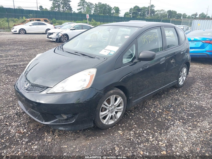2009 Honda Fit VIN JHMGE88459S068736 IAAI salvage auction — FRONT END, Bill Of Sale (New York), sold $450 on 2026-07-07 (photo 2)