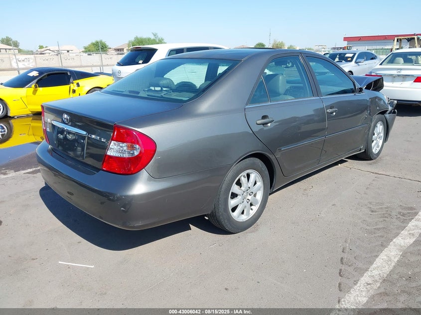 2004 Toyota Camry VIN JTDBE30K440261604 IAAI salvage auction — FRONT END, Salvage (Arizona), sold $275 on 2026-07-07 (photo 4)
