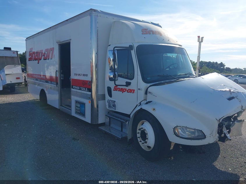 2020 Freightliner M2 106 VIN 1FVACWFC9LHLX7596 IAAI salvage auction — FRONT END, Salvage Title, sold $7,250 on 2026-10-07 (photo 1)