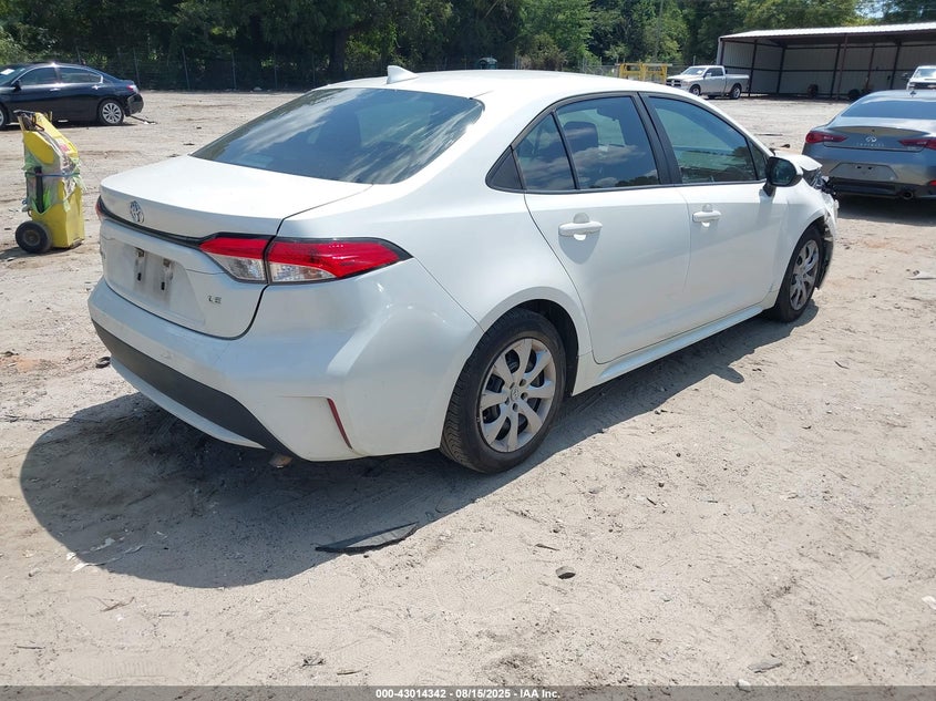 2021 Toyota Corolla VIN 5YFEPMAE9MP202995 IAAI salvage auction — FRONT END, Salvage (Georgia), sold $3,550 on 2026-07-17 (photo 4)