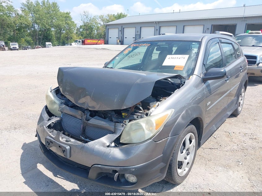2006 Pontiac Vibe VIN 5Y2SL65816Z441089 IAAI salvage auction — FRONT END, Clear (Indiana), sold $450 on 2026-09-23 (photo 2)