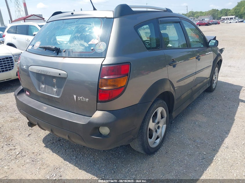 2006 Pontiac Vibe VIN 5Y2SL65816Z441089 IAAI salvage auction — FRONT END, Clear (Indiana), sold $450 on 2026-09-23 (photo 4)