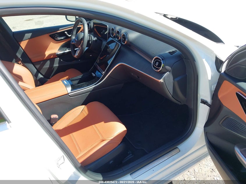 2025 Mercedes-benz C class VIN W1KAF4HB8SR277855 IAAI salvage auction — FRONT END, Salvage Title, sold $18,000 on 2026-07-29 (photo 5)
