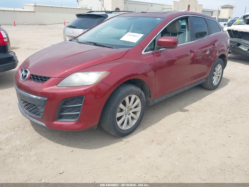 2010 Mazda Cx-7 VIN JM3ER2W58A0339074 IAAI salvage auction — FRONT END, Bill Of Sale (Texas), sold $200 on 2026-07-13 (photo 2)