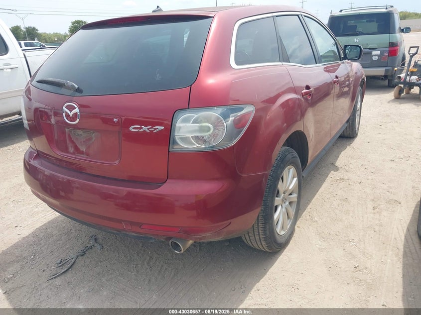 2010 Mazda Cx-7 VIN JM3ER2W58A0339074 IAAI salvage auction — FRONT END, Bill Of Sale (Texas), sold $200 on 2026-07-13 (photo 4)
