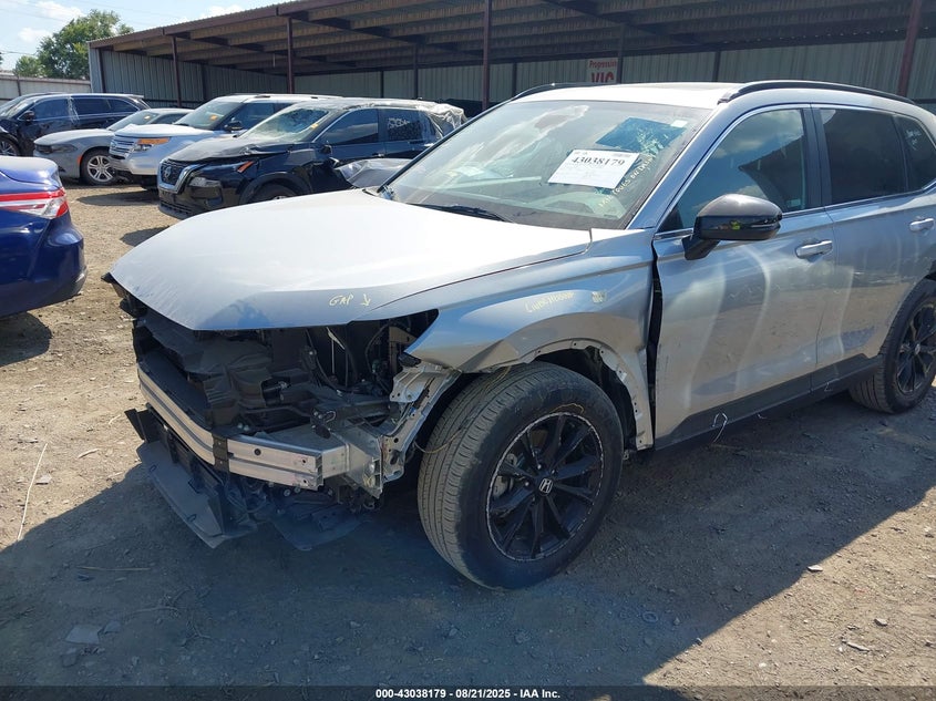 2025 Honda Cr-v VIN 5J6RS5H83SL006122 IAAI salvage auction — FRONT END, Clear (Oklahoma), sold $15,800 on 2026-08-01 (photo 6)