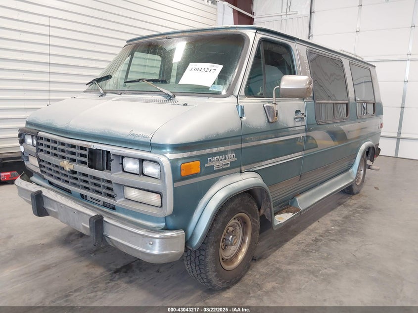 1995 Chevrolet G20 VIN 1GBEG25HXSF214221 IAAI salvage auction — RIGHT FRONT, Bill Of Sale (Colorado), sold $275 on 2026-07-08 (photo 2)