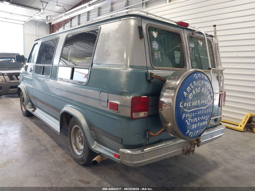 1995 Chevrolet G20 VIN 1GBEG25HXSF214221 IAAI salvage auction — RIGHT FRONT, Bill Of Sale (Colorado), sold $275 on 2026-07-08 (photo 3)