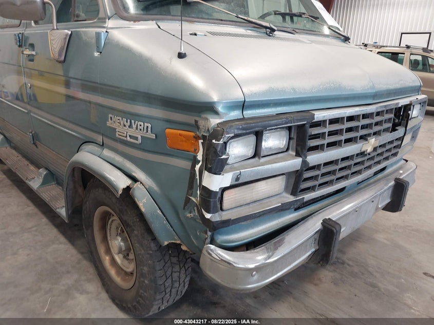 1995 Chevrolet G20 VIN 1GBEG25HXSF214221 IAAI salvage auction — RIGHT FRONT, Bill Of Sale (Colorado), sold $275 on 2026-07-08 (photo 6)