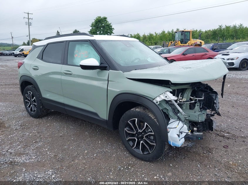 2024 Chevrolet Trailblazer VIN KL79MSSL7RB153052 IAAI salvage auction — LEFT FRONT, Salvage (Pennsylvania), sold $1,800 on 2026-07-29 (photo 1)