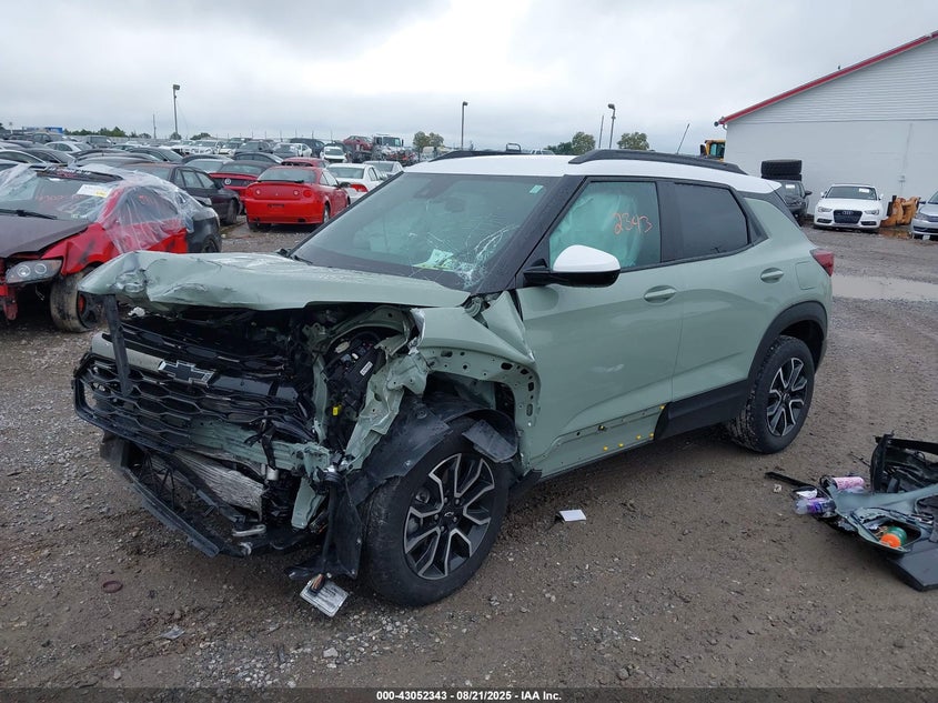 2024 Chevrolet Trailblazer VIN KL79MSSL7RB153052 IAAI salvage auction — LEFT FRONT, Salvage (Pennsylvania), sold $1,800 on 2026-07-29 (photo 2)
