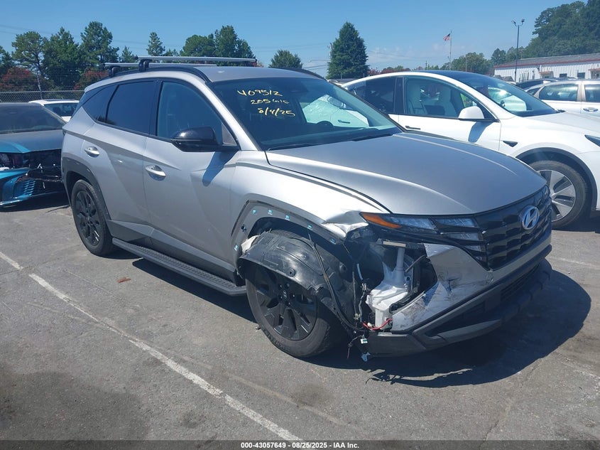 2023 Hyundai Tucson VIN KM8JF3AE7PU205618 IAAI salvage auction — FRONT END, Salvage Title, sold $6,250 on 2026-07-27 (photo 1)