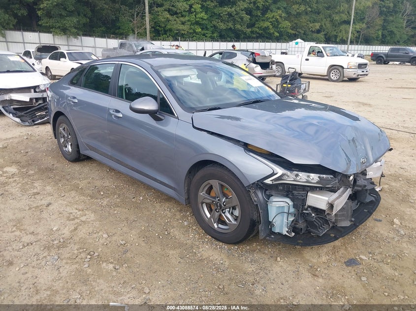 2021 Kia K5 VIN 5XXG14J27MG049400 IAAI salvage auction — FRONT END, Salvage (Georgia), sold $4,125 on 2026-08-25 (photo 1)