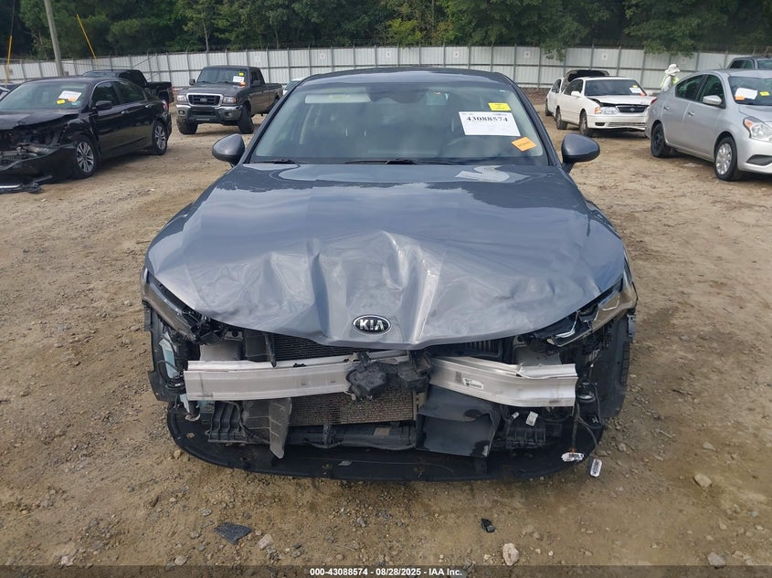 2021 Kia K5 VIN 5XXG14J27MG049400 IAAI salvage auction — FRONT END, Salvage (Georgia), sold $4,125 on 2026-08-25 (photo 6)