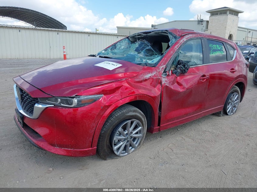 2025 Mazda Cx-5 VIN JM3KFBCL1S0672877 IAAI salvage auction — ROLLOVER, Enterprise Vehicles Salvage Only (Florida), sold $3,050 on 2026-08-24 (photo 2)
