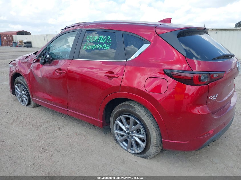 2025 Mazda Cx-5 VIN JM3KFBCL1S0672877 IAAI salvage auction — ROLLOVER, Enterprise Vehicles Salvage Only (Florida), sold $3,050 on 2026-08-24 (photo 3)