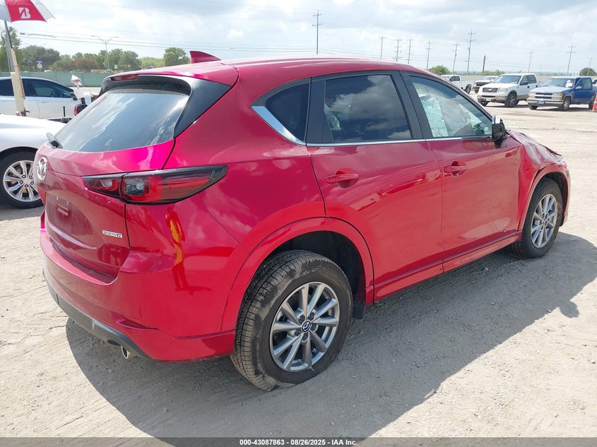 2025 Mazda Cx-5 VIN JM3KFBCL1S0672877 IAAI salvage auction — ROLLOVER, Enterprise Vehicles Salvage Only (Florida), sold $3,050 on 2026-08-24 (photo 4)