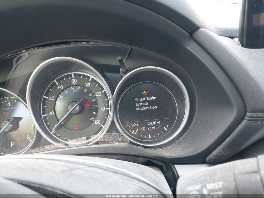 2025 Mazda Cx-5 VIN JM3KFBCL1S0672877 IAAI salvage auction — ROLLOVER, Enterprise Vehicles Salvage Only (Florida), sold $3,050 on 2026-08-24 (photo 7)