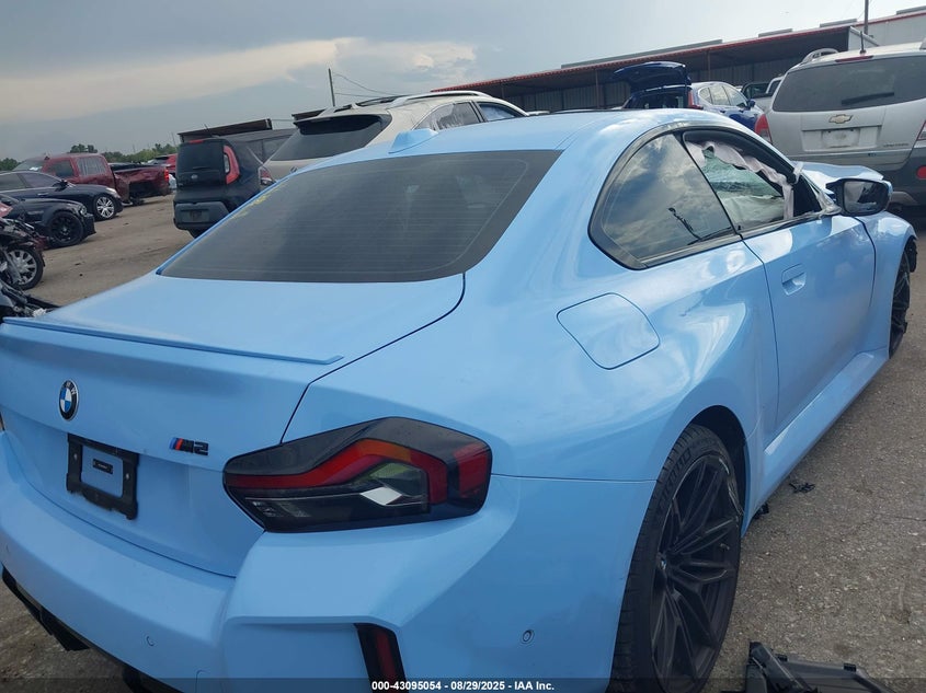 2024 BMW M2 VIN 3MF13DM02R8D94517 IAAI salvage auction — Front End, Salvage (Texas), sold $24,500 on 2025-11-03 (photo 4)
