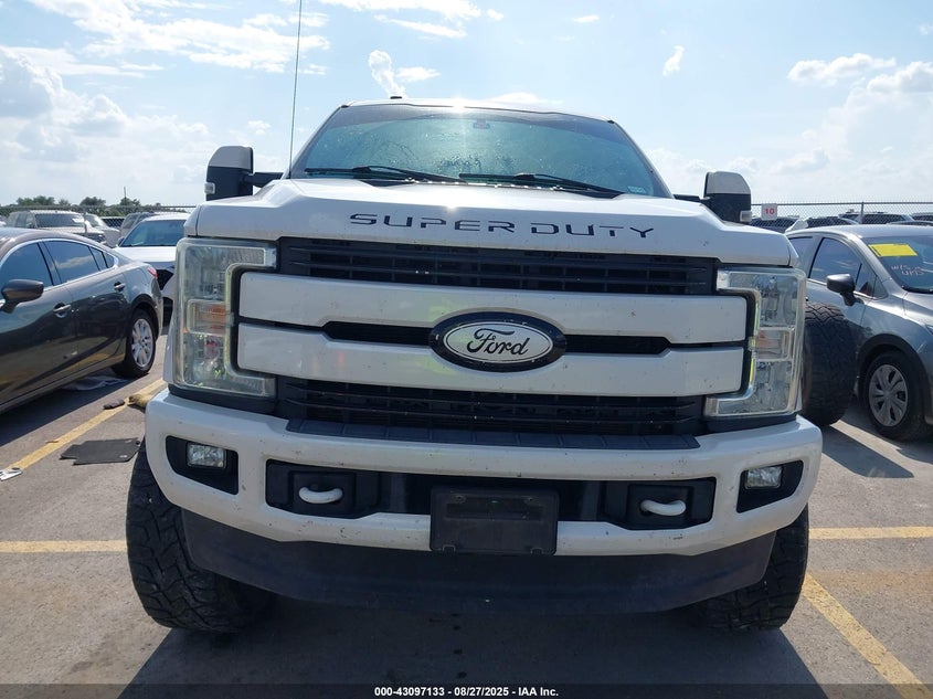 2017 Ford F-250 VIN 1FT7W2BT9HEC38752 IAAI salvage auction — LEFT REAR, Salvage Title, sold $11,700 on 2026-07-30 (photo 8)