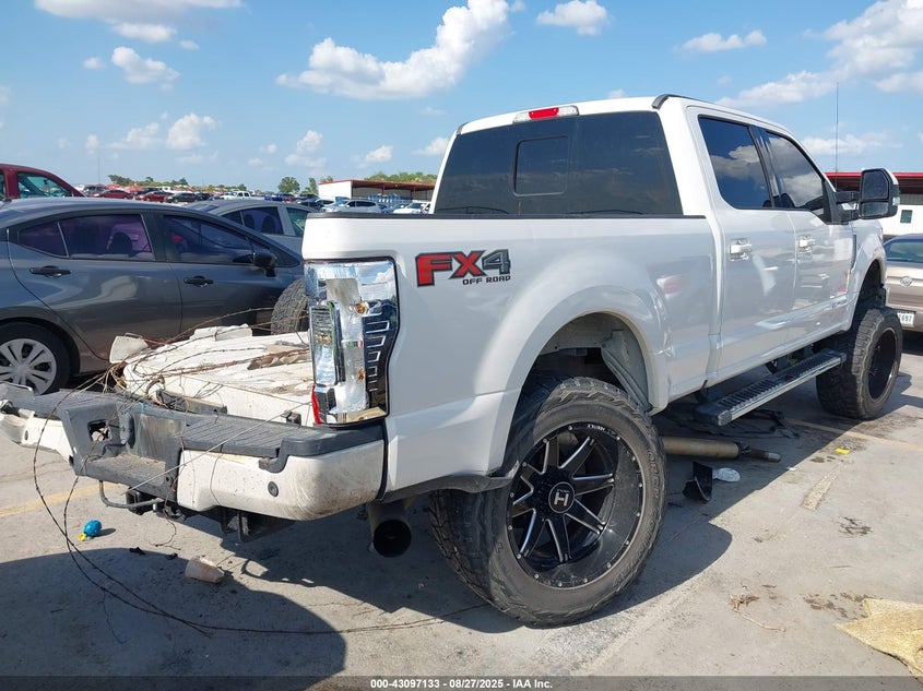 2017 Ford F-250 VIN 1FT7W2BT9HEC38752 IAAI salvage auction — LEFT REAR, Salvage Title, sold $11,700 on 2026-07-30 (photo 4)