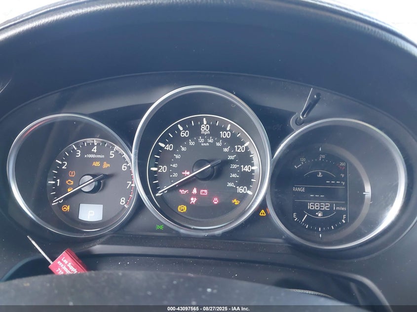 2017 Mazda 6 VIN JM1GL1V55H1137358 IAAI salvage auction — ENGINE BURN, Salvage (Arizona), sold $25 on 2026-07-28 (photo 7)