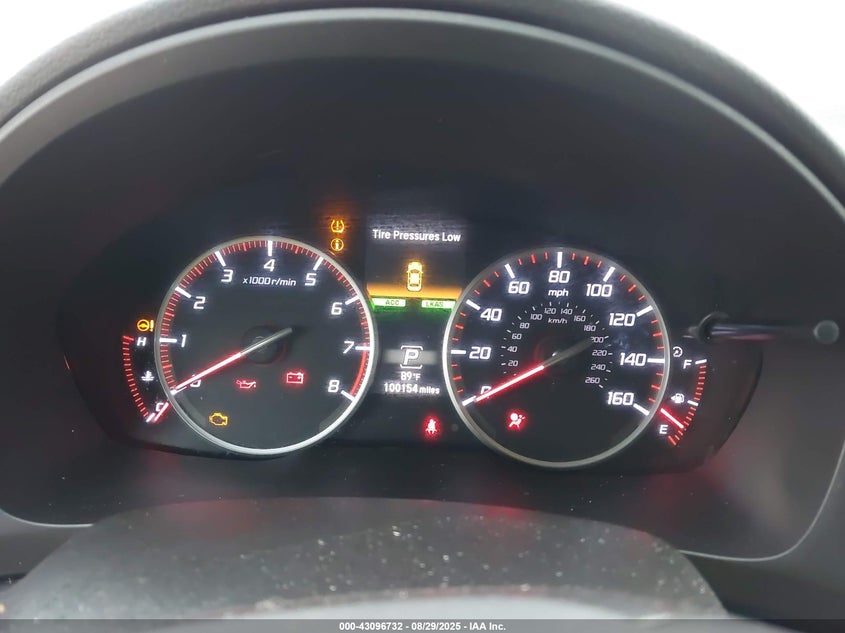 2019 Acura Ilx VIN 19UDE2F83KA001878 IAAI salvage auction — FRONT & REAR, Salvage (Texas), sold $1,525 on 2026-09-05 (photo 7)