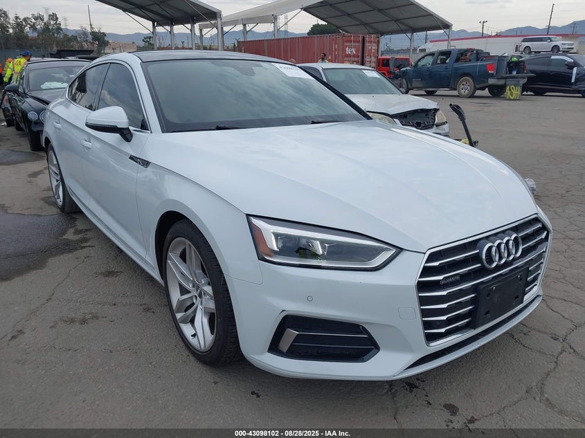 2019 Audi A5 VIN WAUBNCF57KA042836 — IAAI salvage auction photo