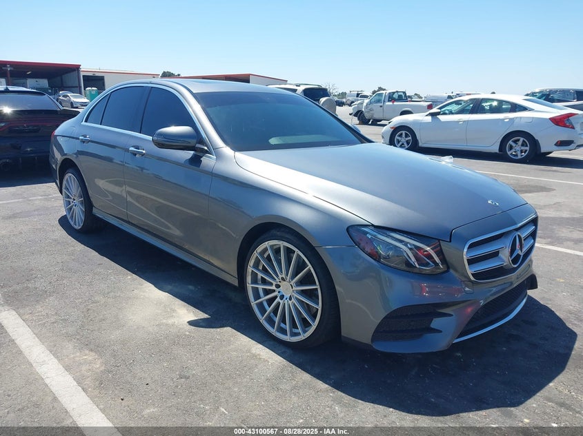 2020 Mercedes-benz E-class VIN W1KZF8DB5LA831711 IAAI salvage auction — LEFT FRONT, Salvage (California), sold $9,900 on 2026-07-28 (photo 1)