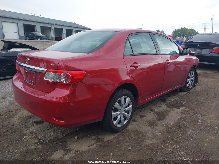 2012 Toyota Corolla VIN 5YFBU4EE1CP039960 IAAI salvage auction — FRONT END, Salvage (Indiana), sold $800 on 2026-07-29 (photo 4)