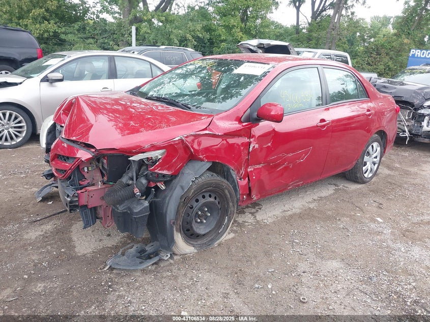 2012 Toyota Corolla VIN 5YFBU4EE1CP039960 IAAI salvage auction — FRONT END, Salvage (Indiana), sold $800 on 2026-07-29 (photo 6)