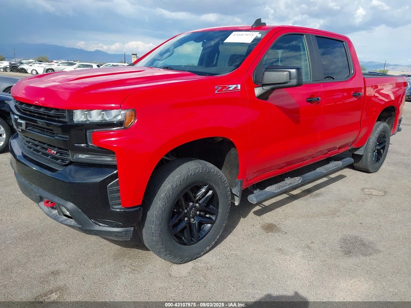 2020 Chevrolet Silverado 1500 VIN 1GCPYFEDXLZ365517 IAAI salvage auction — RIGHT FRONT, Clear (Arizona), sold $19,400 on 2026-07-09 (photo 2)