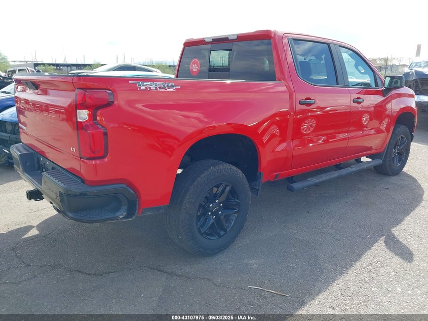 2020 Chevrolet Silverado 1500 VIN 1GCPYFEDXLZ365517 IAAI salvage auction — RIGHT FRONT, Clear (Arizona), sold $19,400 on 2026-07-09 (photo 4)